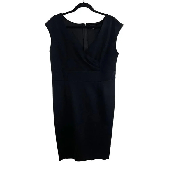 Torrid Little Black Sleeveless Midi Sheath Dress Women's Plus Size 14 - Picture 1 of 8